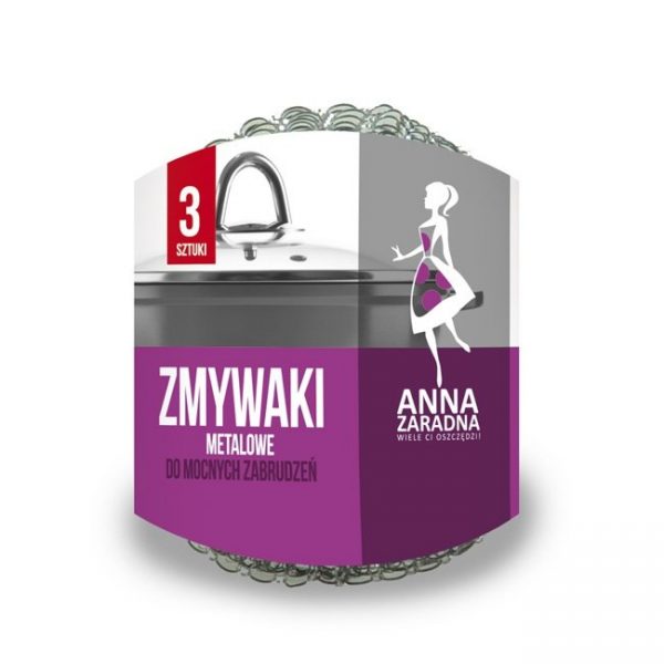 Fémdörzsi 3 db-os Anna Zaradna PB-1125