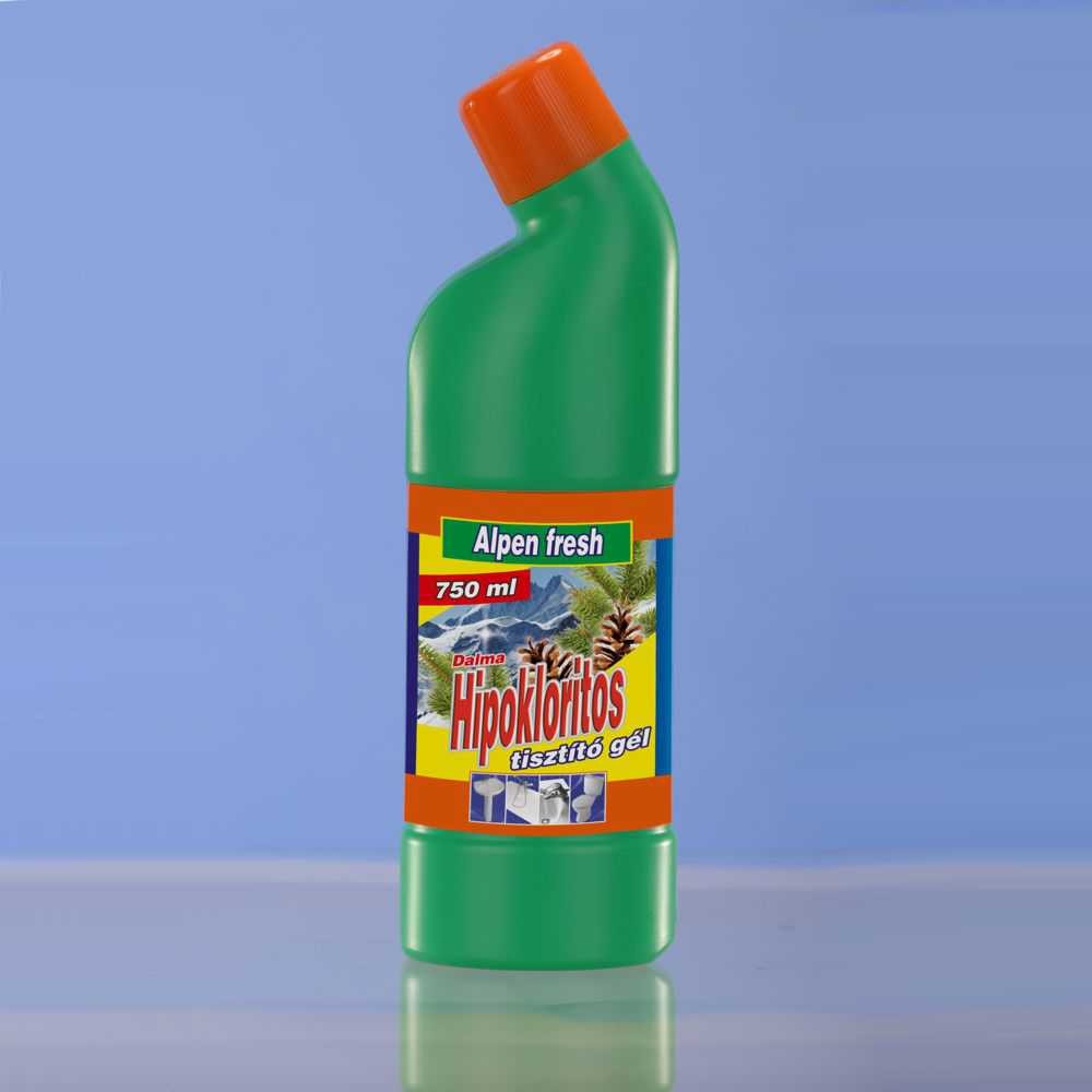 Dalma hipokloritos gél alpen fresh 750 ml