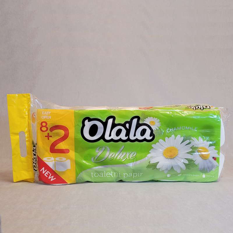 Olala Kamilla 10 tekercses 3 rétegű toalettpapír