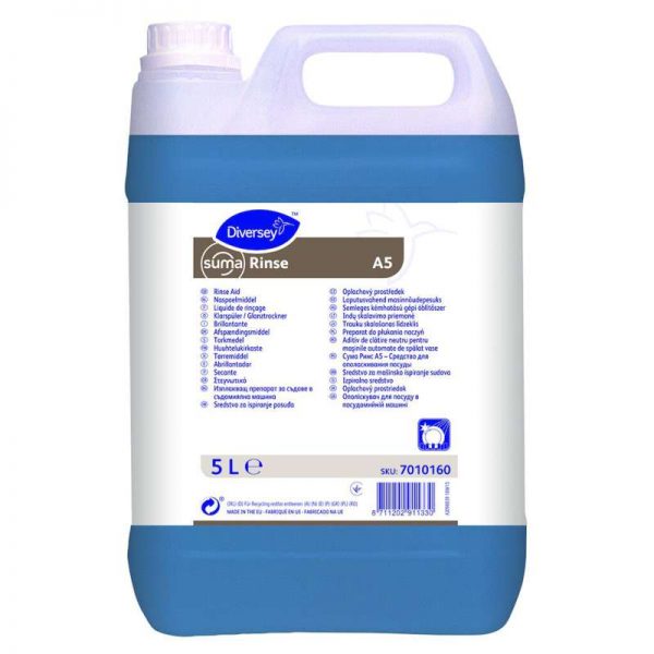SUMA Rinse A5 gépi öblítőszer lágy vízhez 5 kg