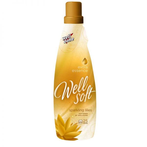 Wellsoft textilöblítő koncentrátum Golden Rose 1 literes