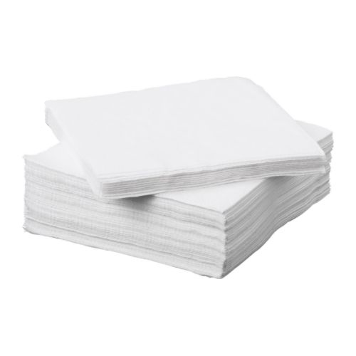 Tissue Exclusive 33x33 cm-es papírszalvéta 2 rétegű fehér