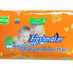 Freshmaker nedves törlőkendő 72 darabos