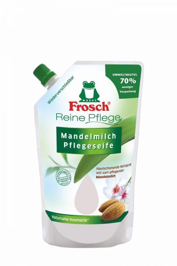 Frosch folyékony szappan 500ml utántöltő mandulatej