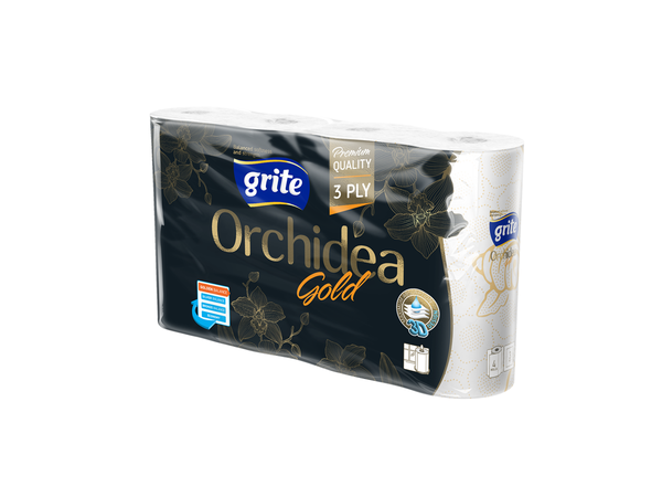Grite Orchidea Gold 3 rétegű papírtörlő 4 tekercses