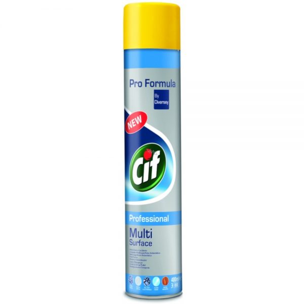 Cif Pro Formula Multi Surface antisztatikus bútorápoló aerosol 400 ml