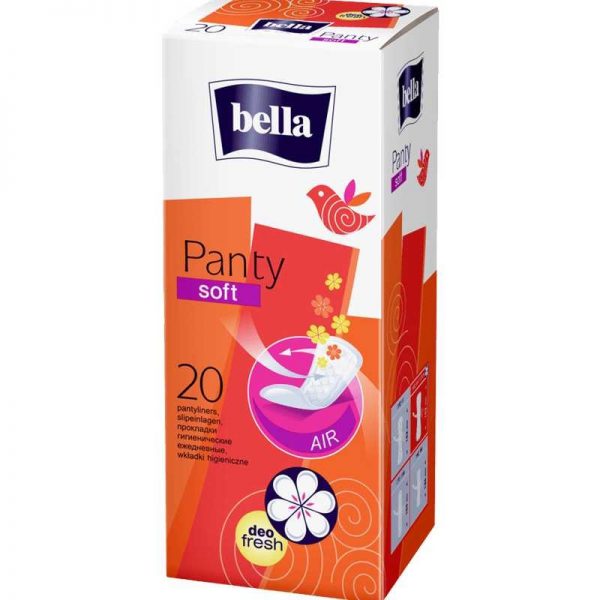 Bella Panty Soft Deo Fresh illatosított tisztasági betét 20 db