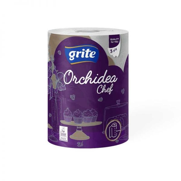 Grite Orchidea Chef 1 Jumbo papírtörlő 3 rétegű