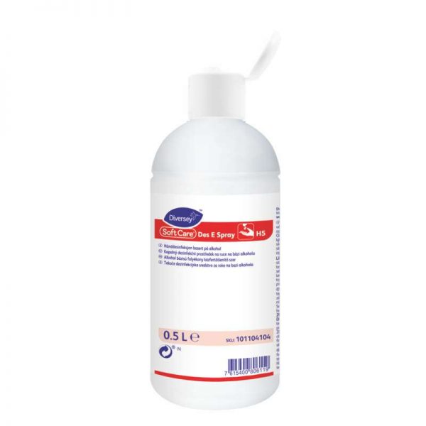 SOFT CARE Des E spray alkoholos kézfertőtlenítő 500 ml