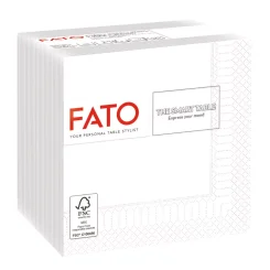 FATO Smart Table 24x24 2-rétegű koktél szalvéta fehér 100 db 82220003