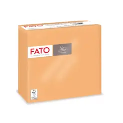 FATO STAR Punta-Punta 38x38, 2-rétegű szalvéta barack / peach 82991200