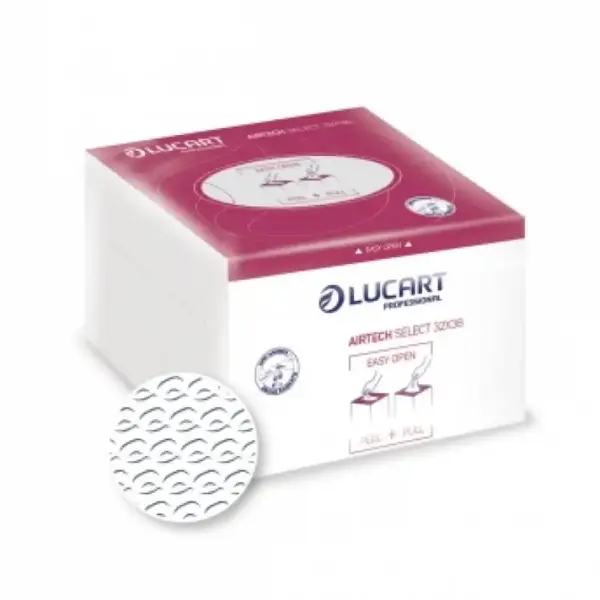 LUCART AIRTECH SELECT 32X38 - 65 GSM(speciális törlőkendő) AIRTECH törlőkendő 853001B