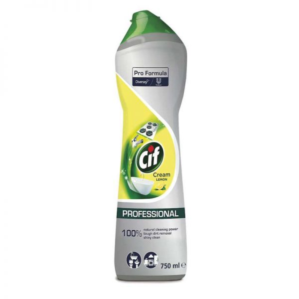 Cif Pro Formula Cream Lemon folyékony súrolószer 750 ml