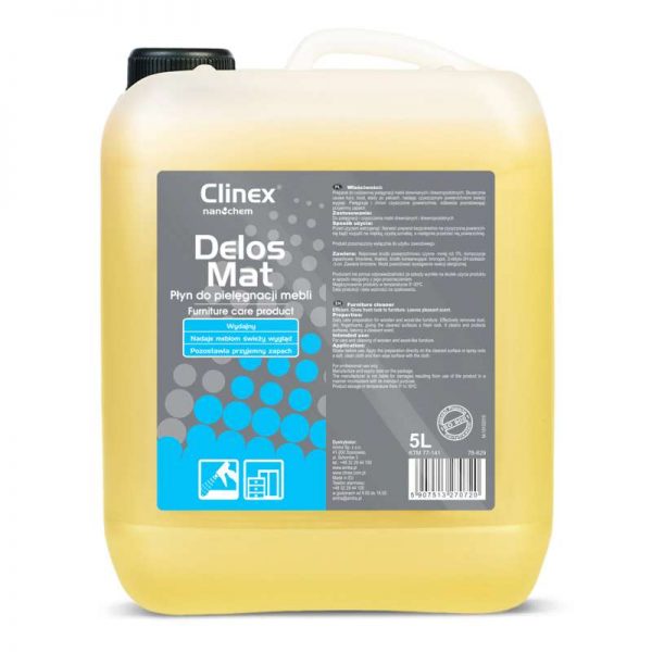 77-141 Clinex Delos Mat, 5L - Bútorápoló (matt)