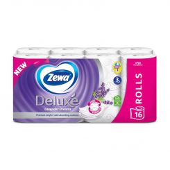 Zewa Deluxe 3 rét. toalettpapír 16 tek Lavender Dreams