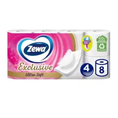 Zewa Ultra Soft 4 rét. toalettpapír 8 tek.