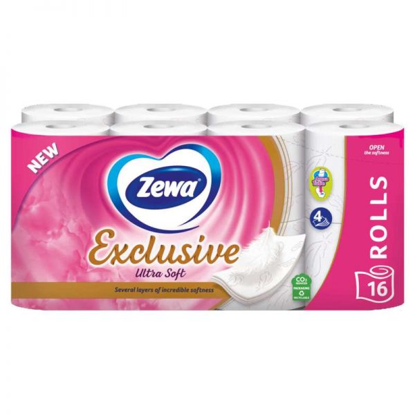 Zewa Ultra Soft 4 rét. toalettpapír 16 tek.