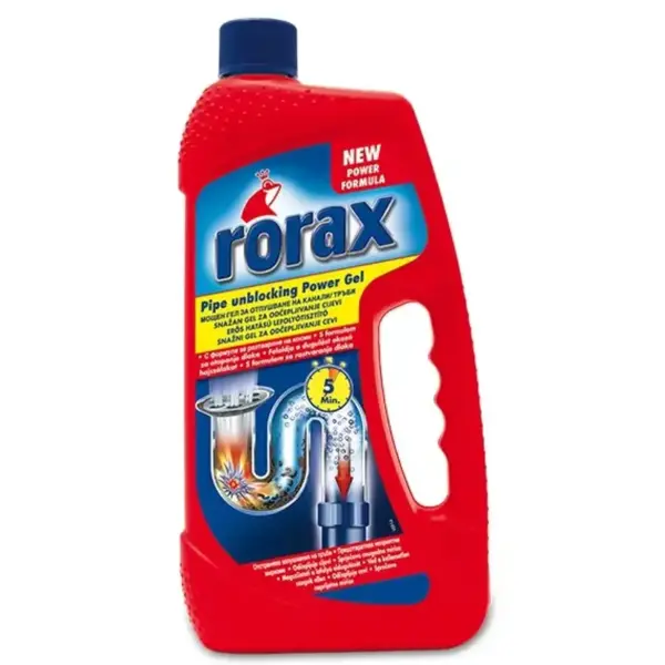 Rorax lefolyótisztító power gél 1000ml