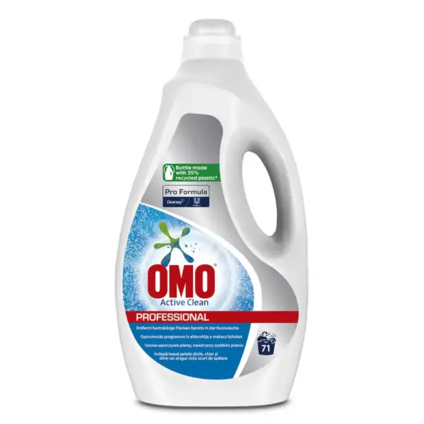 Omo Pro Formula Active Clean folyékony mosószer 71 mosás 5 literes