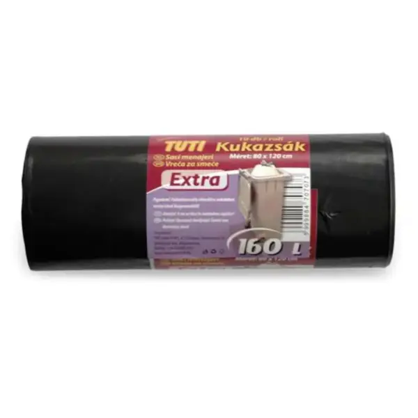 TUTI EXTRA szemeteszsák 160 literes 10 db/tek.