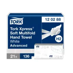 Tork Xpress® Soft Multifold kéztörlő H2 rendszer 120288