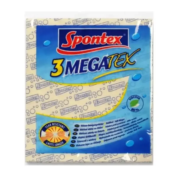 Spontex megatex 3 db-os törlőkendő