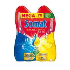 Somat Gold Gél 2x630ml Duo Anti Grease Excellence