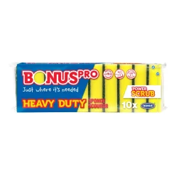 BonusPRO Heavy Duty mosogatószivacs 10 db