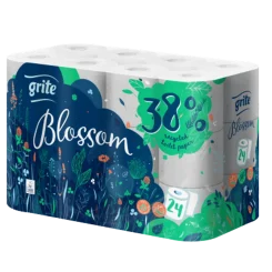 Grite Blossom 24 tekercses 3 rétegű toalettpapír ÚJ